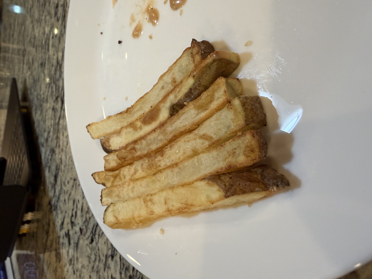 Homemade Air Fried French Fries