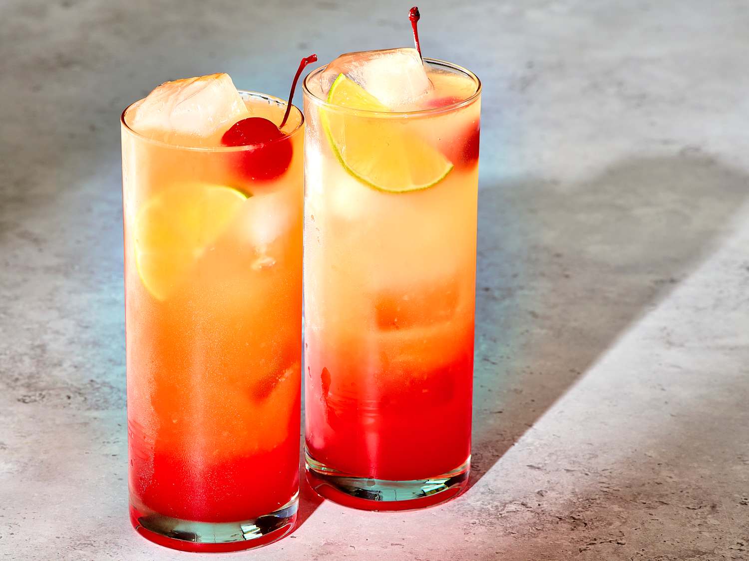 Summer Sunset Cocktail