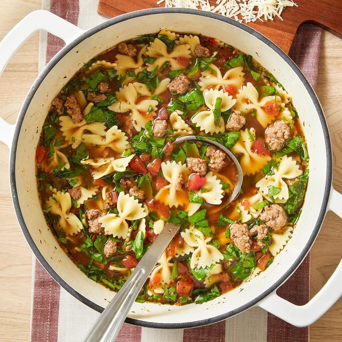 Spinach Beef Soup